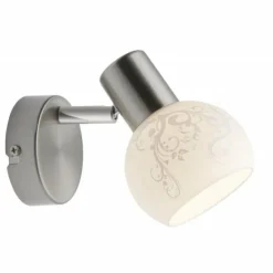 Spot mural Brilliant Bona Blanc, 1 lumière