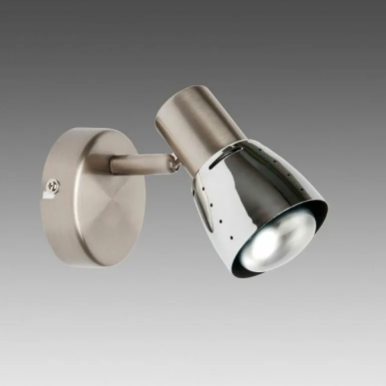 Spot mural Brilliant Lava Fer, 1 lumière