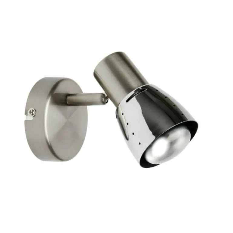 Spot mural Brilliant Lava Fer, 1 lumière