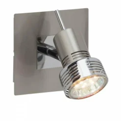 Spot mural Brilliant Leuchten Kassandra Chrome, 1 lumière