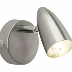 Spot mural Brilliant Nano LED Fer, 1 lumière