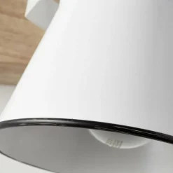 Spot mural Brilliant Plow Bois foncé, Blanc, 1 lumière