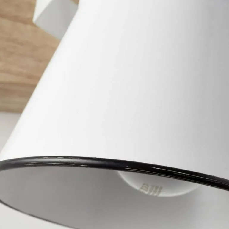 Spot mural Brilliant Plow Bois foncé, Blanc, 1 lumière