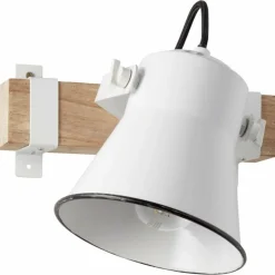 Spot mural Brilliant Plow Bois foncé, Blanc, 1 lumière