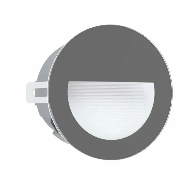 Spot mural encastré Eglo ARACENA LED Noir, Blanc, 1 lumière