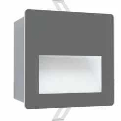 Spot mural encastré Eglo ARACENA LED Noir, Blanc, 1 lumière