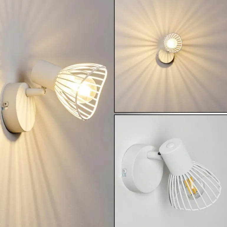 Spot mural Holbol Blanc, 1 lumière