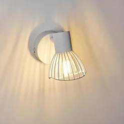 Spot mural Holbol Blanc, 1 lumière