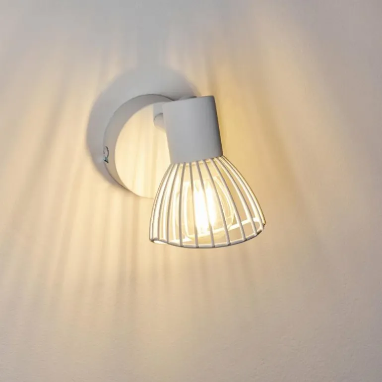 Spot mural Holbol Blanc, 1 lumière