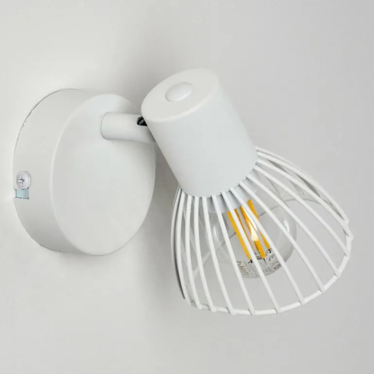 Spot mural Holbol Blanc, 1 lumière