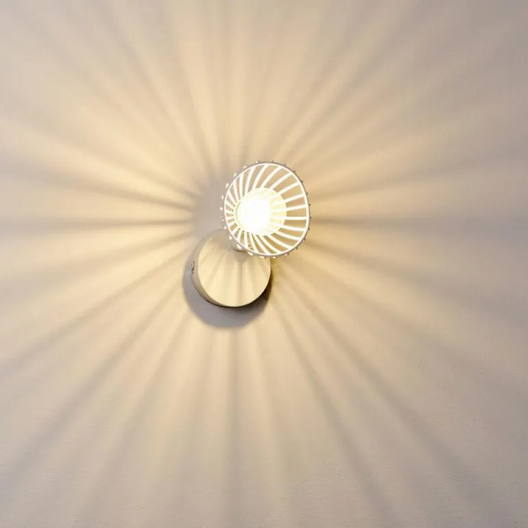 Spot mural Holbol Blanc, 1 lumière