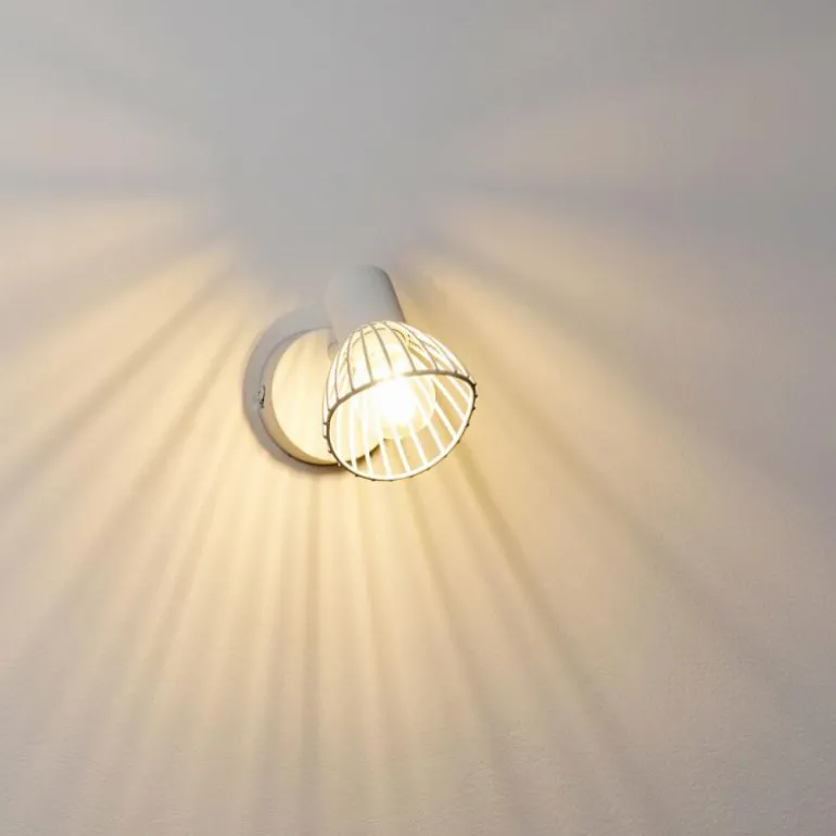 Spot mural Holbol Blanc, 1 lumière