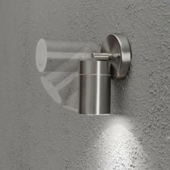 Spot mural Konstsmide Modena Acier inoxydable, 1 lumière