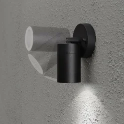 Spot mural Konstsmide Modena Noir, 1 lumière