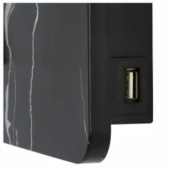 Spot mural Lucide OREGON LED Noir, 1 lumière