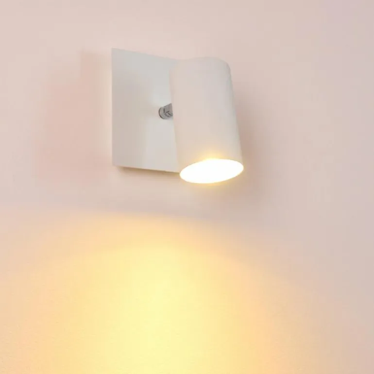 Spot mural Zuoz Blanc, 1 lumière