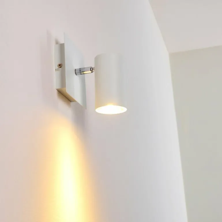 Spot mural Zuoz Blanc, 1 lumière