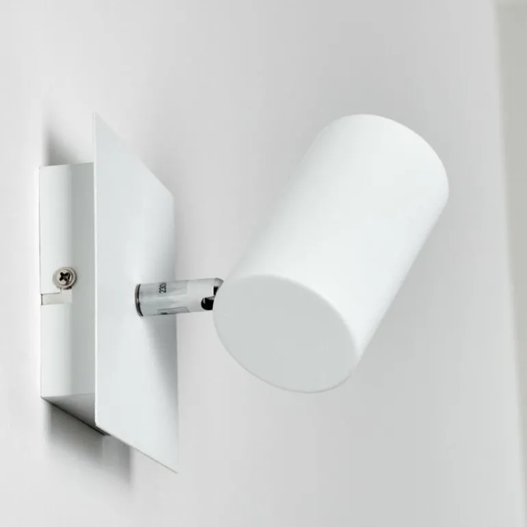 Spot mural Zuoz Blanc, 1 lumière
