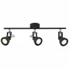 Spot Nordlux ASLAK Noir, 3 lumières