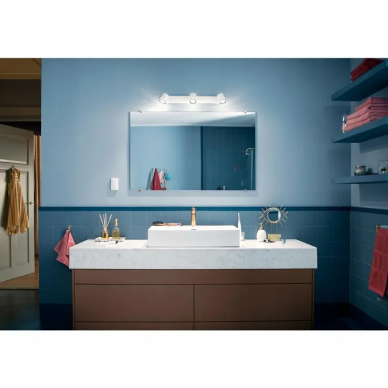 Spot Philips Hue Ambiance White Adore Blanc, 3 lumières, Télécommandes