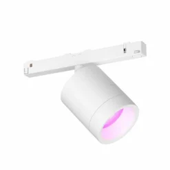 Spot Philips Hue Perifo LED Blanc, 1 lumière, Changeur de couleurs