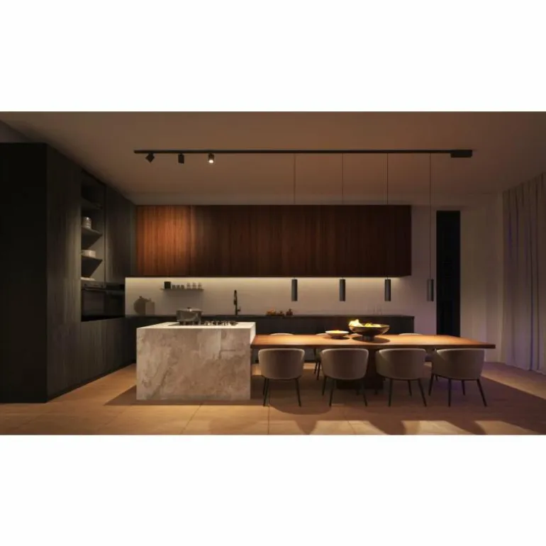 Spot Philips Hue Perifo LED Noir, 1 lumière, Changeur de couleurs