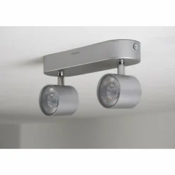 Spot Philips STAR LED Aluminium, Acier inoxydable, 2 lumières
