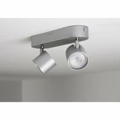 Spot Philips STAR LED Aluminium, Acier inoxydable, 2 lumières