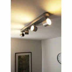 Spot Philips STAR LED Aluminium, Acier inoxydable, 4 lumières