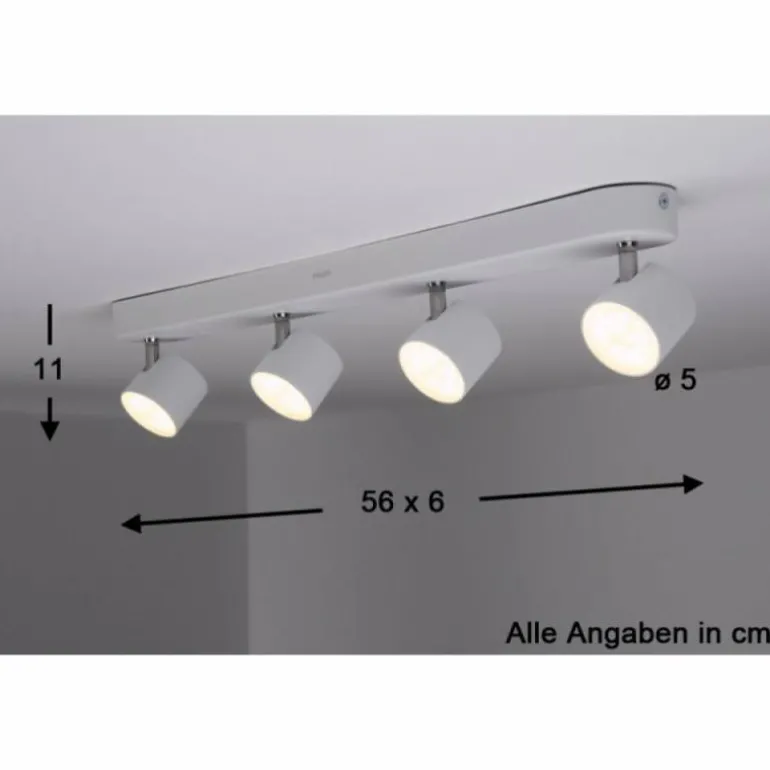 Spot Philips STAR LED Blanc, 4 lumières