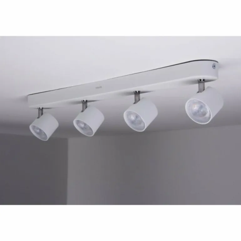 Spot Philips STAR LED Blanc, 4 lumières
