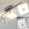 Spot plafond Trio Pontius LED Chrome, 3 lumières