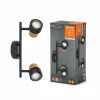 Spot Plafonnier Luminaires Ledvance LED Noir, 2 lumières