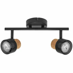 Spot Plafonnier Luminaires Ledvance LED Noir, 2 lumières