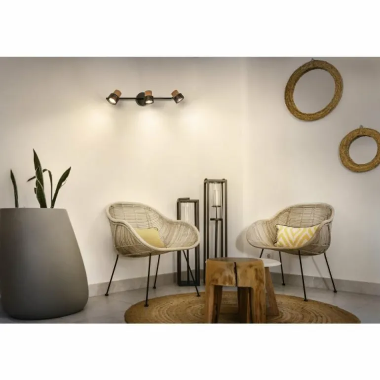 Spot Plafonnier Luminaires Ledvance LED Noir, 3 lumières