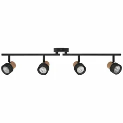 Spot Plafonnier Luminaires Ledvance LED Noir, 4 lumières