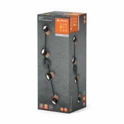 Spot Plafonnier Luminaires Ledvance LED Noir, 4 lumières