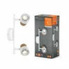 Spot Plafonnier Luminaires Ledvance LED Blanc, 2 lumières