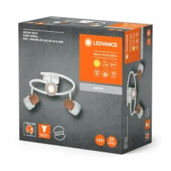 Spot Plafonnier Luminaires Ledvance LED Blanc, 3 lumières