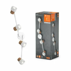 Spot Plafonnier Luminaires Ledvance LED Blanc, 4 lumières