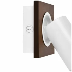 Spot Plafonnier Luminaires Ledvance LED Couleur bois, Blanc, 1 lumière