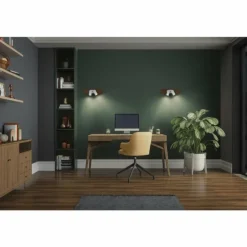 Spot Plafonnier Luminaires Ledvance LED Couleur bois, Blanc, 2 lumières