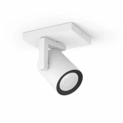 Spot pour plafond et mur, kit d'extension Philips Hue Ambiance White & Color Argenta Blanc, 1 lumière, Changeur de couleurs