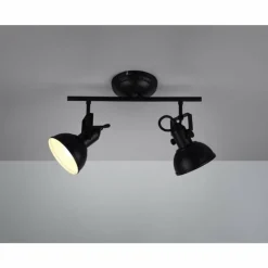 Spot Reality GINA Noir, 2 lumières