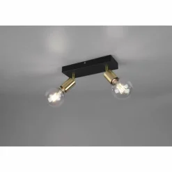 Spot Reality Vannes Noir, 2 lumières