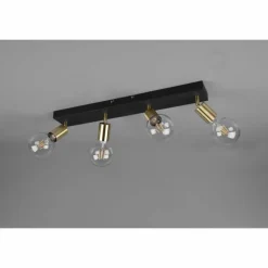 Spot Reality Vannes Noir, 4 lumières