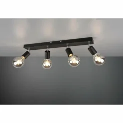 Spot Reality Vannes Noir, 4 lumières