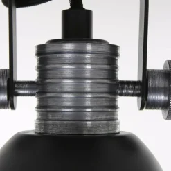 Spot Steinhauer BROOKLY LED Noir, 1 lumière