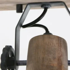 Spot Steinhauer GEARWOOD Gris, 2 lumières