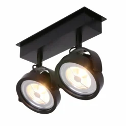 Spot Steinhauer Mexlite LED Noir, 2 lumières